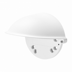 SBV-120WCW Aluminum Weather cap, Combine with  Fixed Vandal Cam, White