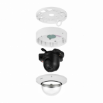 XNV-6081RE 2MP Network IR PoE Extender Vandal Dome Camera